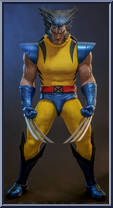 Wolverine (Unmasked) from Marvel - X-Men manufactured by Hot Toys [Loose]