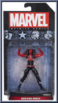Red She-Hulk from Marvel - Infinite Series - Wave 2 manufactured by Hasbro [Front]
