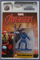 Iron Man (Stealth Armor) from Marvel - Nano MetalFigs - Avengers manufactured by Jada Toys [Front]