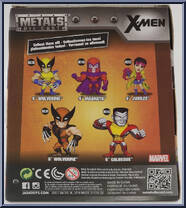 Logan Wolverine from Marvel - Metals Die Cast - X-Men manufactured by Jada Toys [Back]