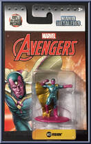 Vision from Marvel - Nano MetalFigs - Avengers manufactured by Jada Toys [Front]