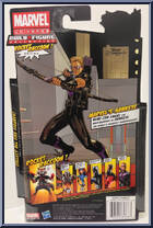 Hawkeye from Marvel Legends - Rocket Raccoon Series manufactured by Hasbro [Back]