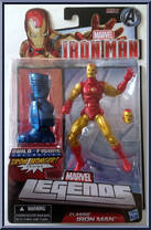 Iron Man (Classic) from Marvel Legends - Iron Monger Series manufactured by Hasbro [Front]