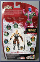 Kang from Marvel Legends - Ares Series manufactured by Hasbro [Back]