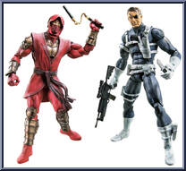 Hand Ninja / Nick Fury from Marvel Legends - Twin Packs - Series 2 manufactured by Hasbro [Loose]