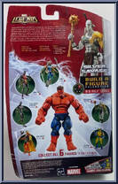 Silver Savage from Marvel Legends - Red Hulk Series manufactured by Hasbro [Back]