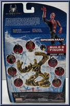 Spider-Man from Marvel Legends - Sandman Series manufactured by Hasbro [Back]