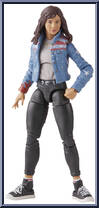 America Chavez from Marvel Legends - Infinite Series - Rintrah Series manufactured by Hasbro [Loose]