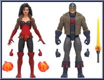 Black Knight / Sersi from Marvel Legends - Infinite Series - Multi-Packs manufactured by Hasbro [Loose]