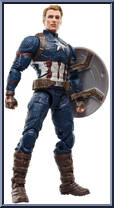 Captain America from Marvel Legends - Infinite Series - Avengers - Endgame manufactured by Hasbro [Loose]
