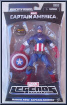 Captain America (Marvel Now!) from Marvel Legends - Infinite Series - Mandroid Series manufactured by Hasbro [Front]