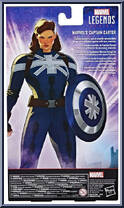 Captain Carter (Stealth Suit) from Marvel Legends - Infinite Series - Exclusives manufactured by Hasbro [Back]