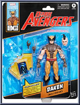 Daken (Wolverine) (Dark Avengers) from Marvel Legends - Infinite Series - Comic Accessories manufactured by Hasbro [Front]
