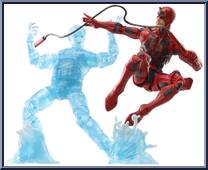 Daredevil vs Hydro-Man from Marvel Legends - Infinite Series - Spider-Man - Animated Series manufactured by Hasbro [Loose]
