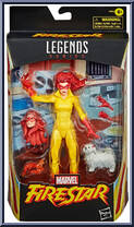 Firestar from Marvel Legends - Infinite Series - Exclusives manufactured by Hasbro [Front]