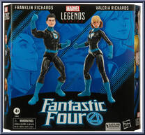 Franklin Richards / Valeria Richards (Fantastic Four) from Marvel Legends - Infinite Series - Multi-Packs manufactured by Hasbro [Front]