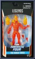Human Torch from Marvel Legends - Infinite Series - Exclusives manufactured by Hasbro [Front]