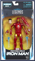 Iron Man (Invincible) from Marvel Legends - Infinite Series - Okoye Series manufactured by Hasbro [Front]