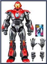 Iron Man (Ultimate Iron Man) from Marvel Legends - Infinite Series - Comic Accessories manufactured by Hasbro [Loose]