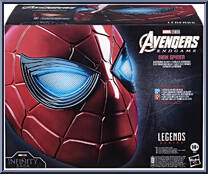 Iron Spider Electronic Helmet from Marvel Legends - Infinite Series - Role Play manufactured by Hasbro [Front]