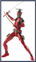Lady Deadpool from Marvel Legends - Infinite Series - Sauron Series manufactured by Hasbro [Loose]
