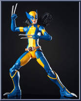 Lady Wolverine from Marvel Legends - Infinite Series - Sauron Series manufactured by Hasbro [Loose]