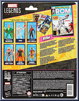 ROM (ROM Spaceknight) from Marvel Legends - Infinite Series - Comic Accessories manufactured by Hasbro [Back]