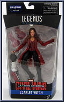 Scarlet Witch from Marvel Legends - Infinite Series - Giant Man 'Best Of Civil War' Series manufactured by Hasbro [Front]