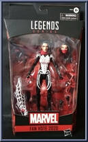 Silk (Fan Vote 2020) from Marvel Legends - Infinite Series - Exclusives manufactured by Hasbro [Front]
