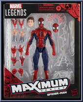Spider-Man from Marvel Legends - Infinite Series - Maximum Series manufactured by Hasbro [Front]