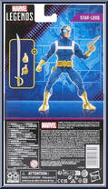 Star-Lord from Marvel Legends - Infinite Series - Exclusives manufactured by Hasbro [Back]