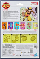 Wolverine from Marvel Legends - Infinite Series - Secret Wars manufactured by Hasbro [Back]