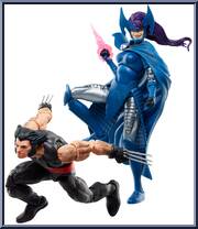 Wolverine / Psylocke Action Figure