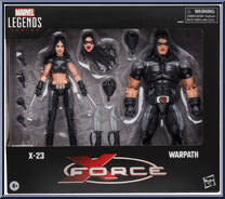 X-23 / Warpath from Marvel Legends - Infinite Series - X-Force manufactured by Hasbro [Front]