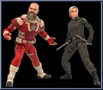 Yelena Belova / Red Guardian from Marvel Legends - Infinite Series - Thunderbolts manufactured by Hasbro [Loose]