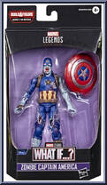 Zombie Captain America from Marvel Legends - Infinite Series - Watcher Series manufactured by Hasbro [Front]