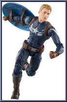 Captain America from Marvel Legends - Infinity Saga - Captain America - Winter Soldier manufactured by Hasbro [Loose]