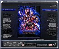 Captain Marvel (Rescue Armor) from Marvel Legends - Infinity Saga - Avengers - Endgame manufactured by Hasbro [Back]