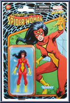 Spider-Woman from Marvel Legends - Retro - Basic Series manufactured by Hasbro [Front]