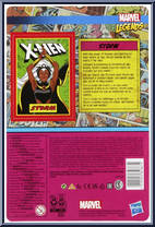 Storm from Marvel Legends - Retro - Basic Series manufactured by Hasbro [Back]
