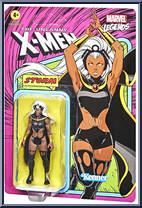 Storm from Marvel Legends - Retro - Basic Series manufactured by Hasbro [Front]