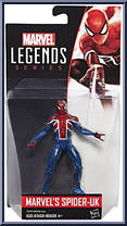 Spider-UK from Marvel Legends Series - Wave  4 manufactured by Hasbro [Front]