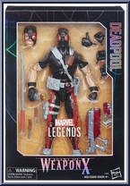 Deadpool (Agent of Weapon X) from Marvel Legends Series - 12" Scale manufactured by Hasbro [Front]