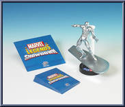 Silver Surfer from Marvel Legends Showdown - Battle Booster Packs - Series 3 manufactured by Toy Biz [Loose]
