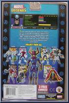 Bullseye from Marvel Legends - Series  9 - Galactus Series manufactured by Toy Biz [Back]