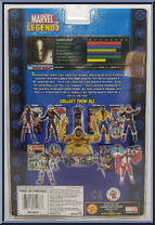 Iron Man (First Appearance) from Marvel Legends - Series 14 - Mojo Series manufactured by Toy Biz [Back]