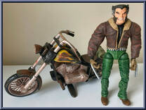 Logan from Marvel Legends - Series 11 - Legendary Riders Series manufactured by Toy Biz [Loose]