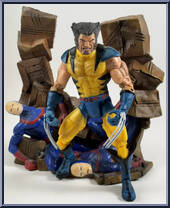 Wolverine (Yellow Costume) from Marvel Legends - Series  6 manufactured by Toy Biz [Loose]