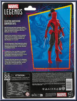 Elektra Natchios Daredevil from Marvel Legends - Vintage - Spider-Man manufactured by Hasbro [Back]