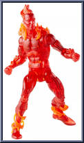 Human Torch from Marvel Legends - Vintage - Fantastic Four manufactured by Hasbro [Loose]